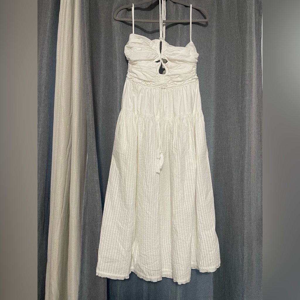 Ulla Johnson Strapless White Dress